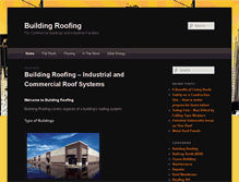 Tablet Screenshot of buildingroofing.net